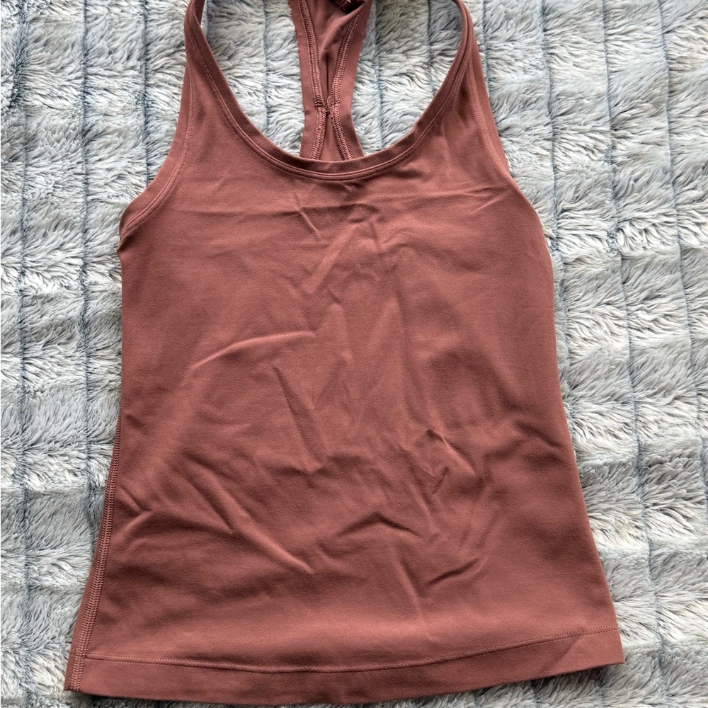 lululemon athletica Rust Tank Top